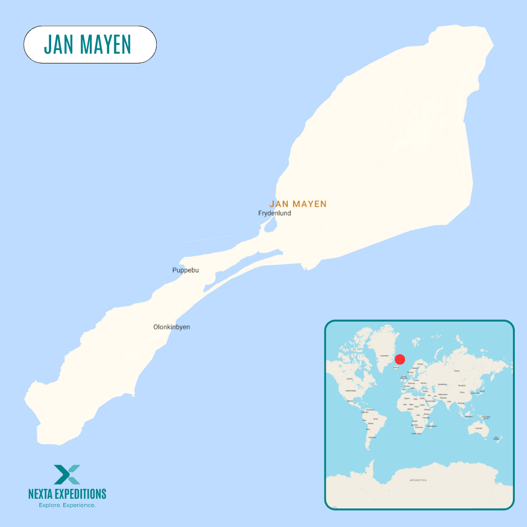 Jan Mayen - maps - Nexta Expeditions